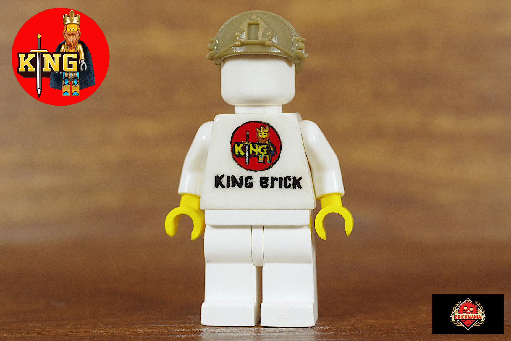 [Ảnh thật] [Chính hãng] Brickmania Modern FAST Helmet (No Ears) – Dark Tan