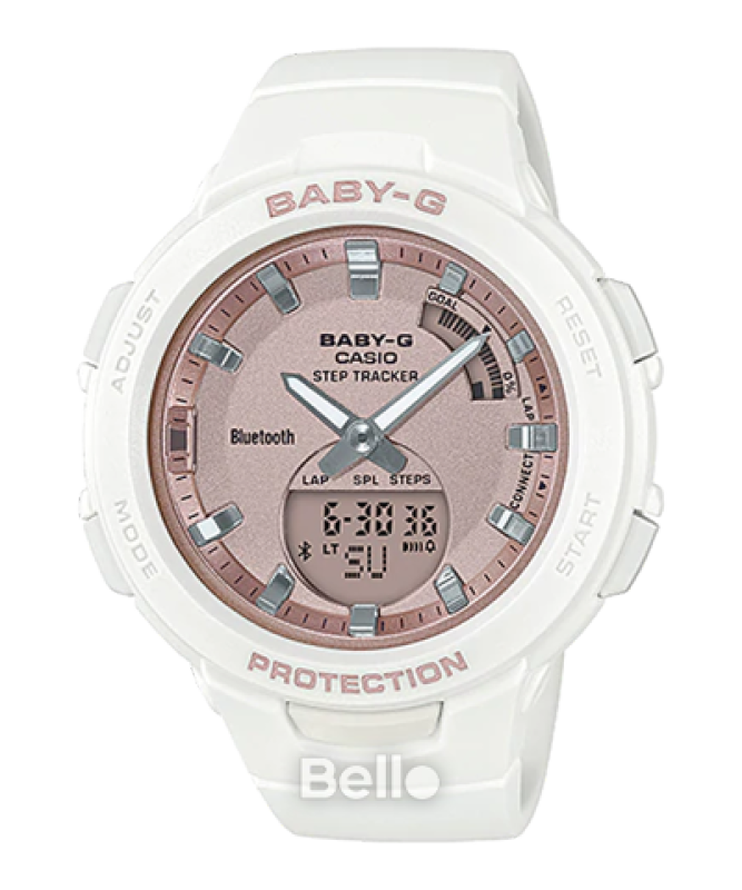Đồng hồ Casio Baby-G NữBSA-B100MF-7A chính hãng chống va đập, chống nước 100m - Bảo hành 5 năm - Pin trọn đời