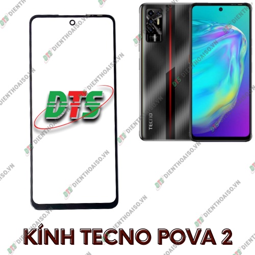 Faceted Glass Tecno Pova 2 available OCA (front glass laminated)