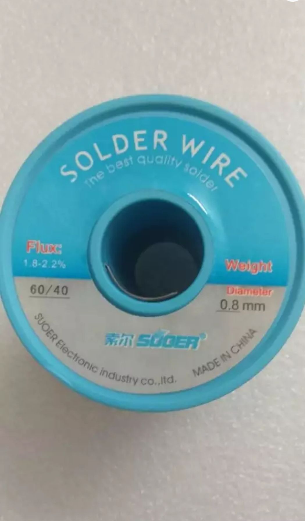 thiếc hàn solder 0.8mm 800g tôt