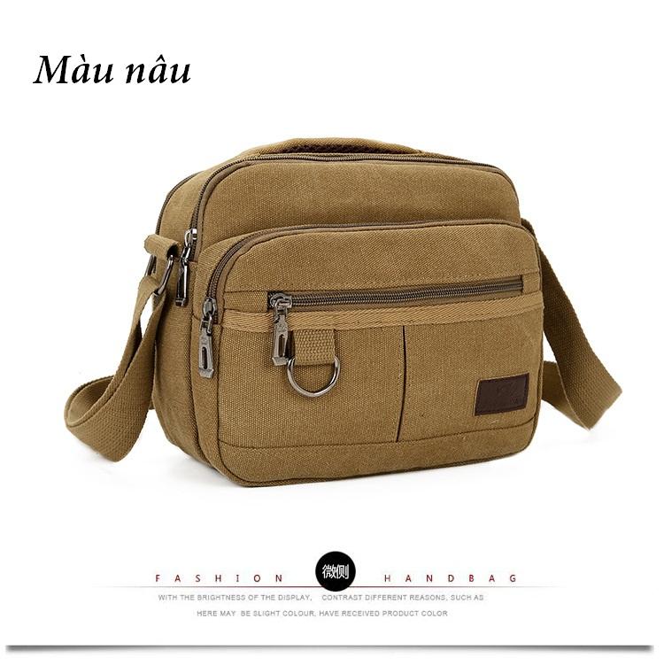 [HCM]Túi đeo chéo vải Canvas Shengtian.