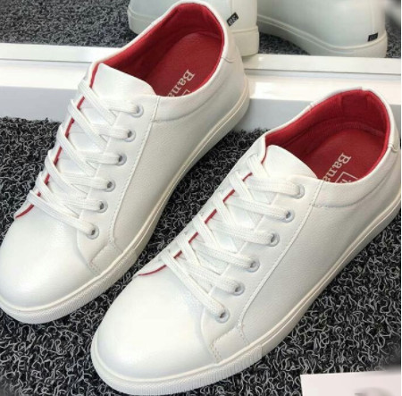 Giày bata nam màu trắng size 39 đên 43