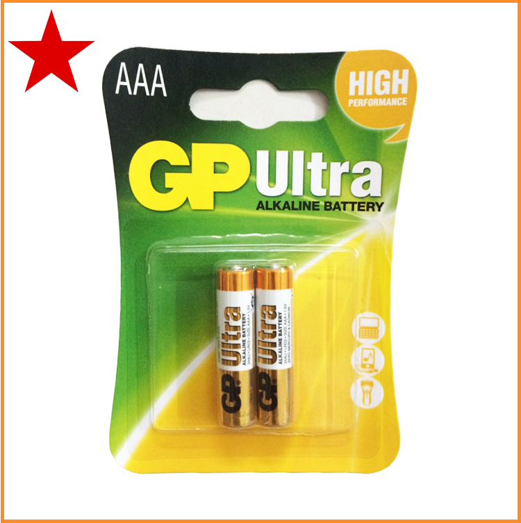1 vỉ pin AAA GP Super Alkaline Battery (1 vỉ 2 viên) chính hãng