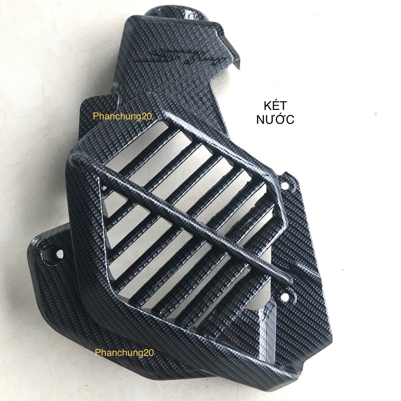 SH 2017 2018 2019 ỐP KÉT NƯỚC ( QUẠT GIÓ ) DÙNG CHO ĐỜI XE SH CACBON / CROM