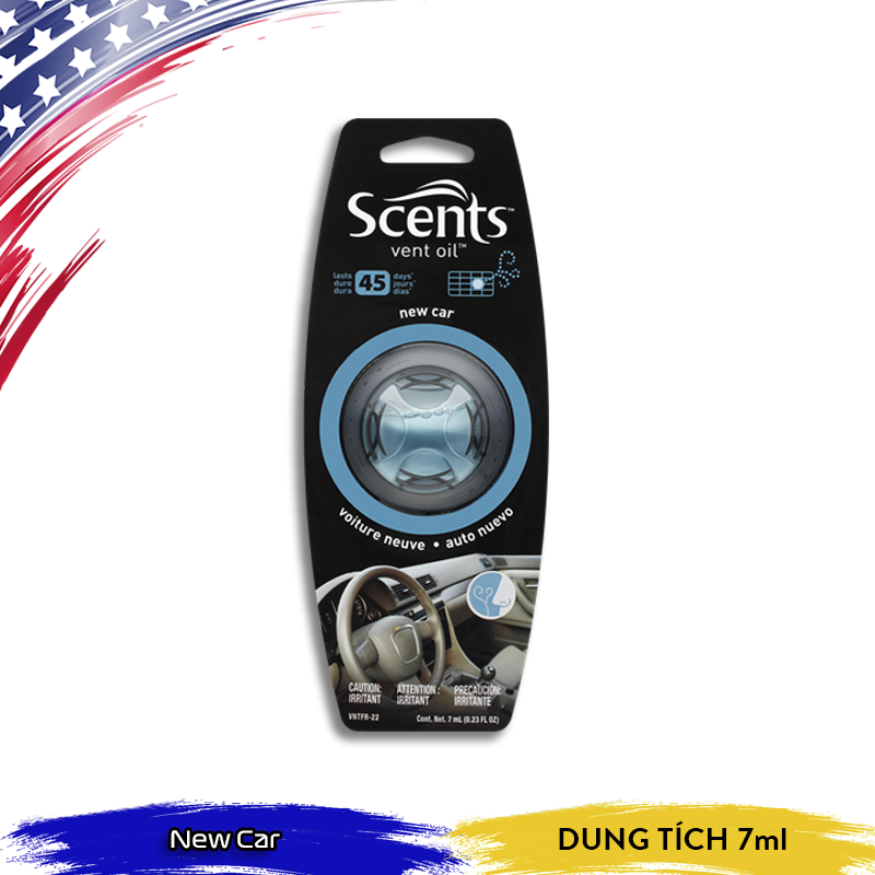 Nước hoa kẹp cửa gió SCENTS (Nhập khẩu chính hãng USA)