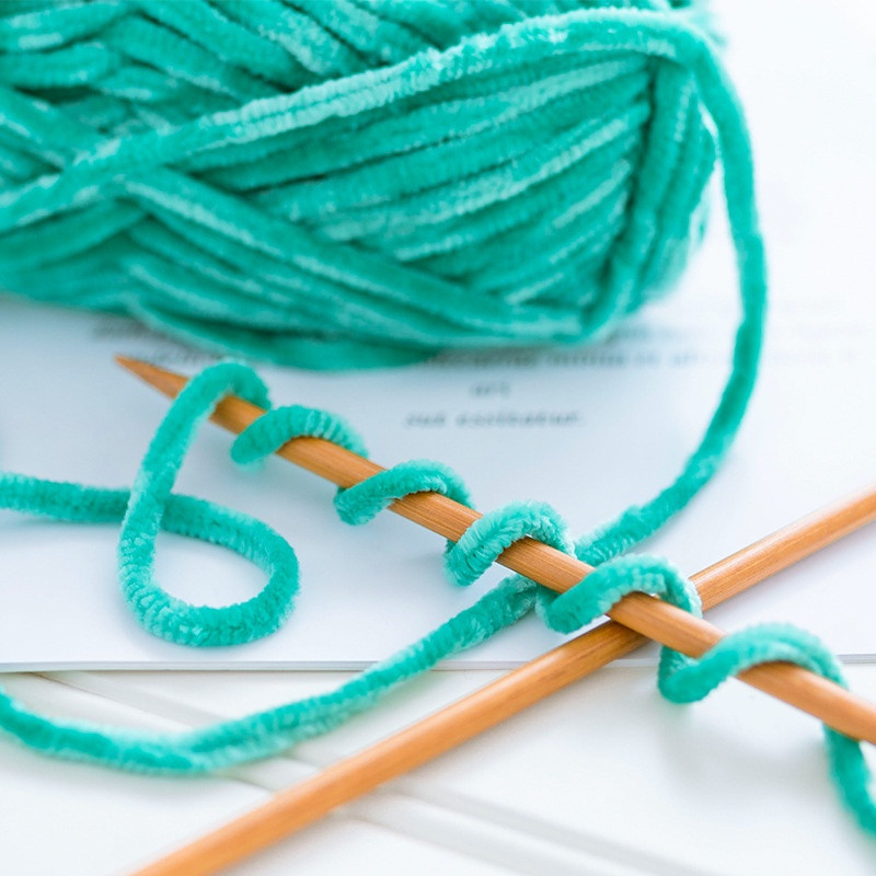 Len Nhung Chenille 6mm- 100g/c