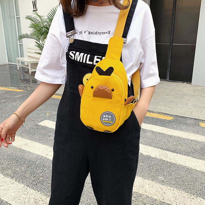 [HCM]TÚI ĐEO CHÉO NỮ THỜI TRANG VỊT CON HÀNG CHẤT LƯỢNG