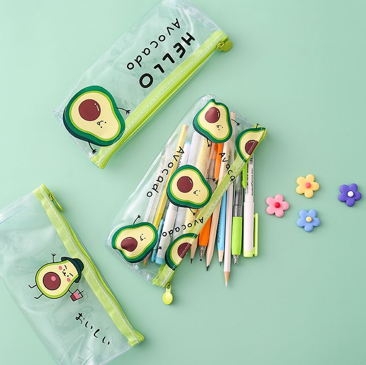 Hộp Bút Hình Quả Bơ Túi Đựng Bút Quả Bơ - BEYOU