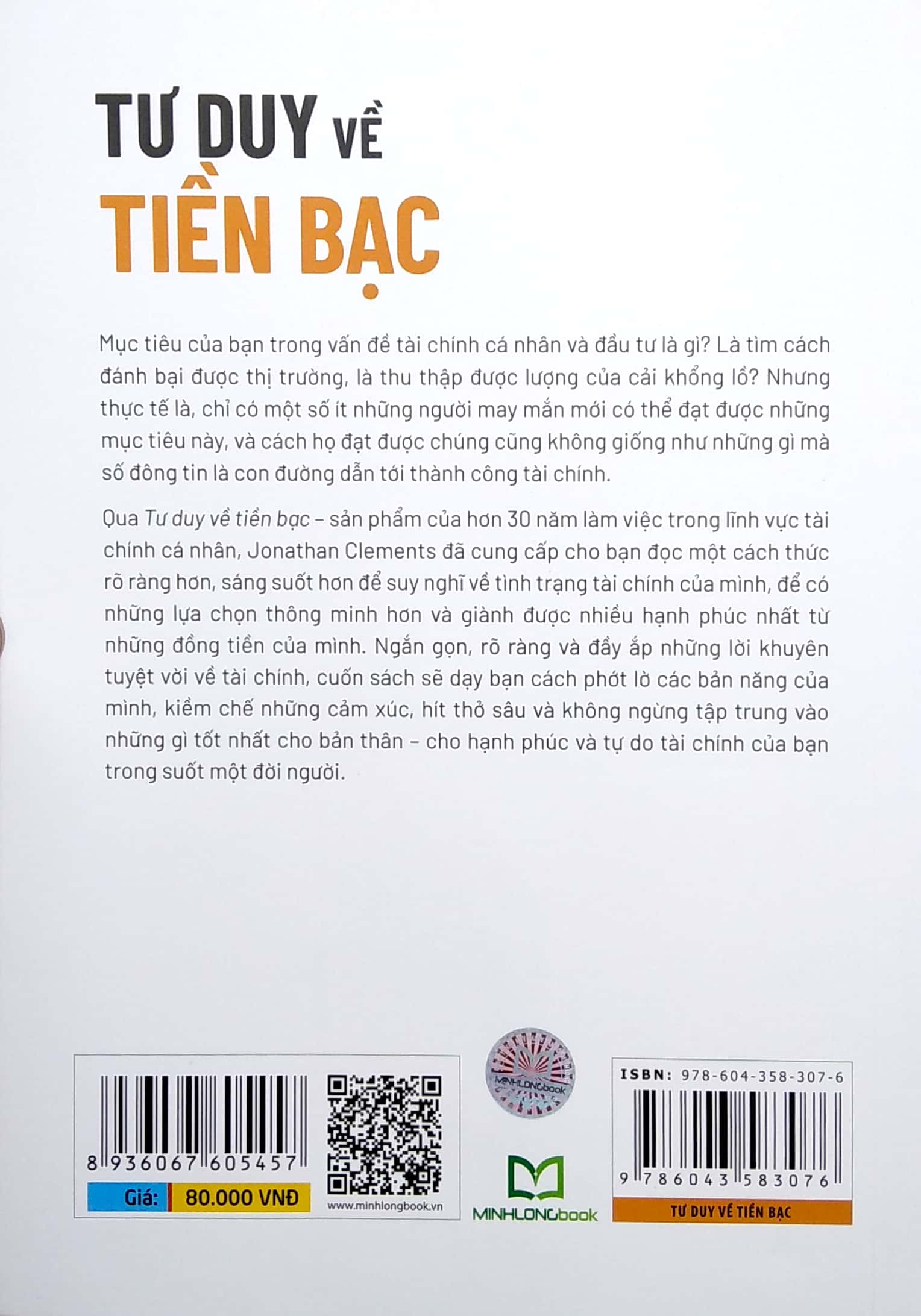 Sách: Tư Duy Về Tiền Bạc