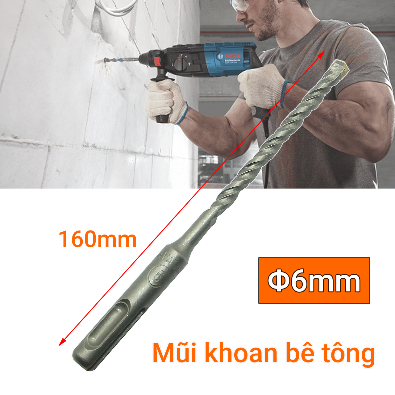 Mũi  khoan bê tông Avatar công nghệ Đức