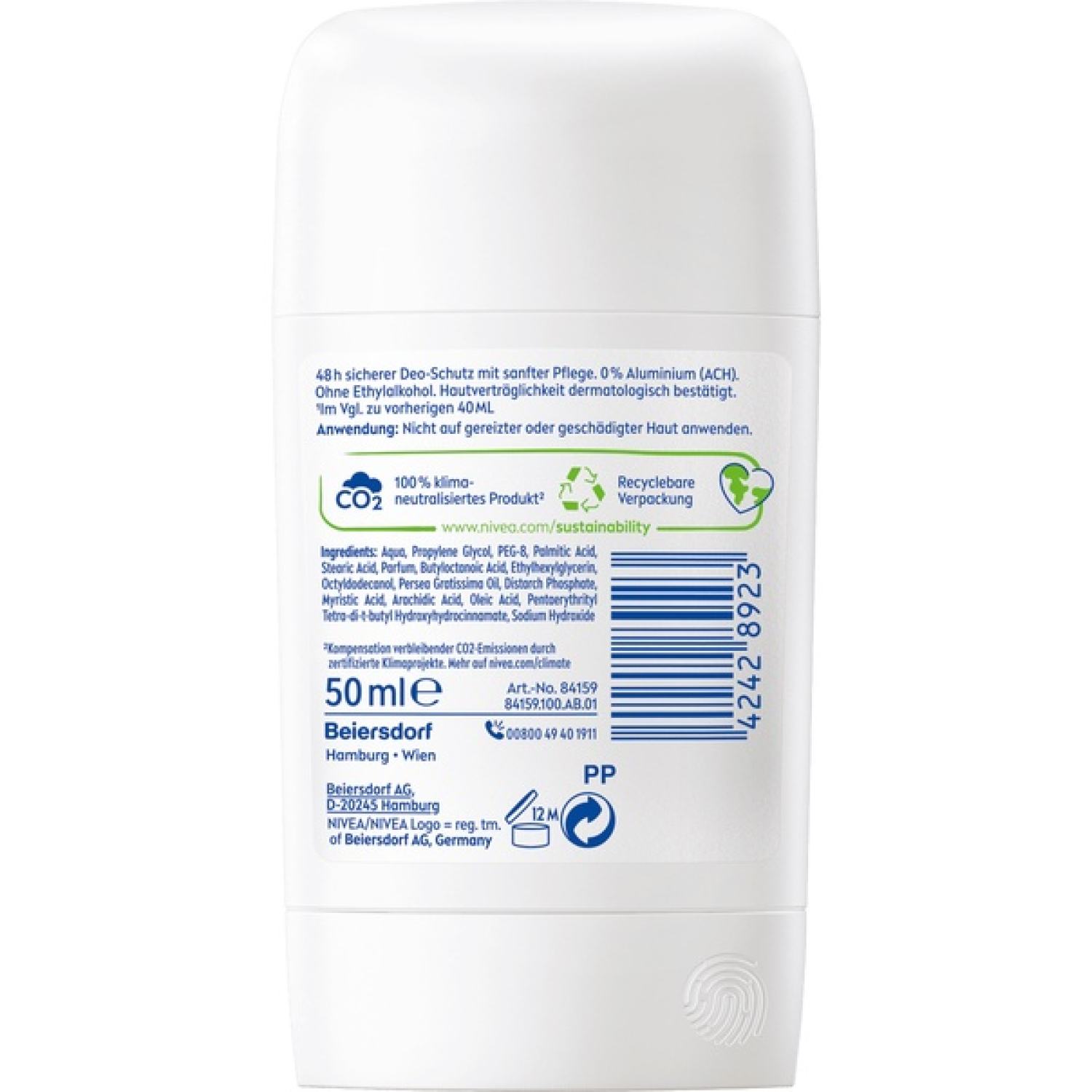 {Nhập khẩu từ Đức có đủ bill}Sáp khử mùi Nivea Đức 50ml Nữ