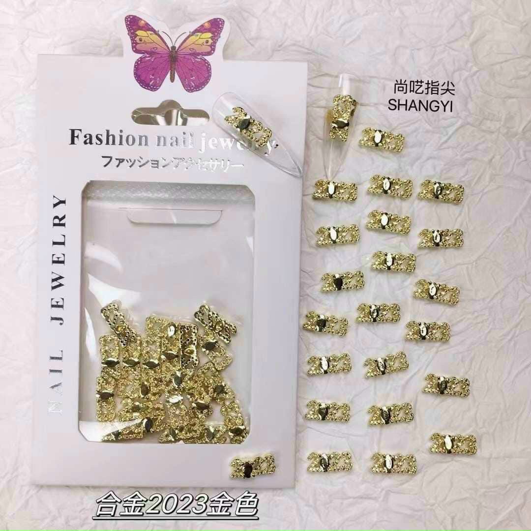 Charm Đính Móng ,Charm Kim Loại Đủ Mẫu Cao Cấp - Mini Nails