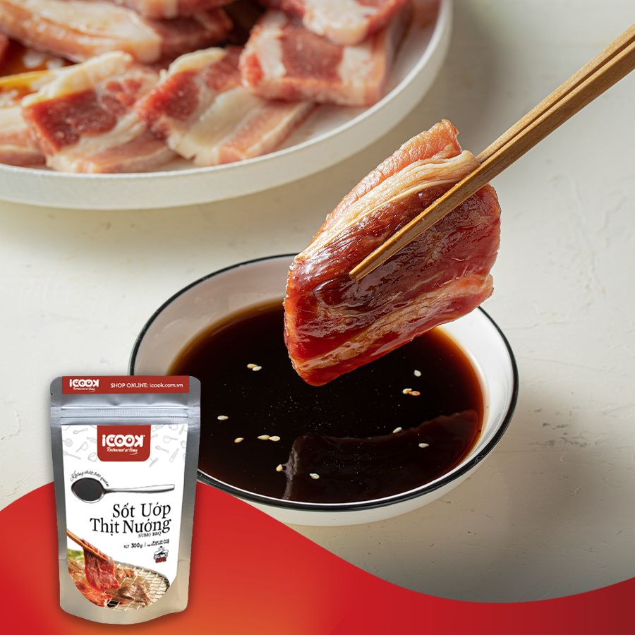 [Chỉ giao HN] Sốt ướp thịt nướng Sumo BBQ 300gr