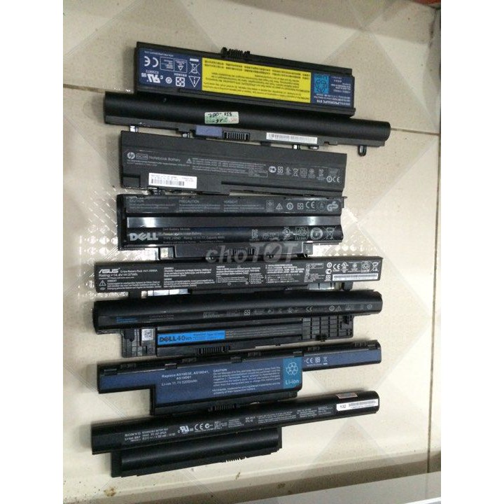 Pin Laptop cũ lấy Cell Pin - Hàng zin chưa cậy phá