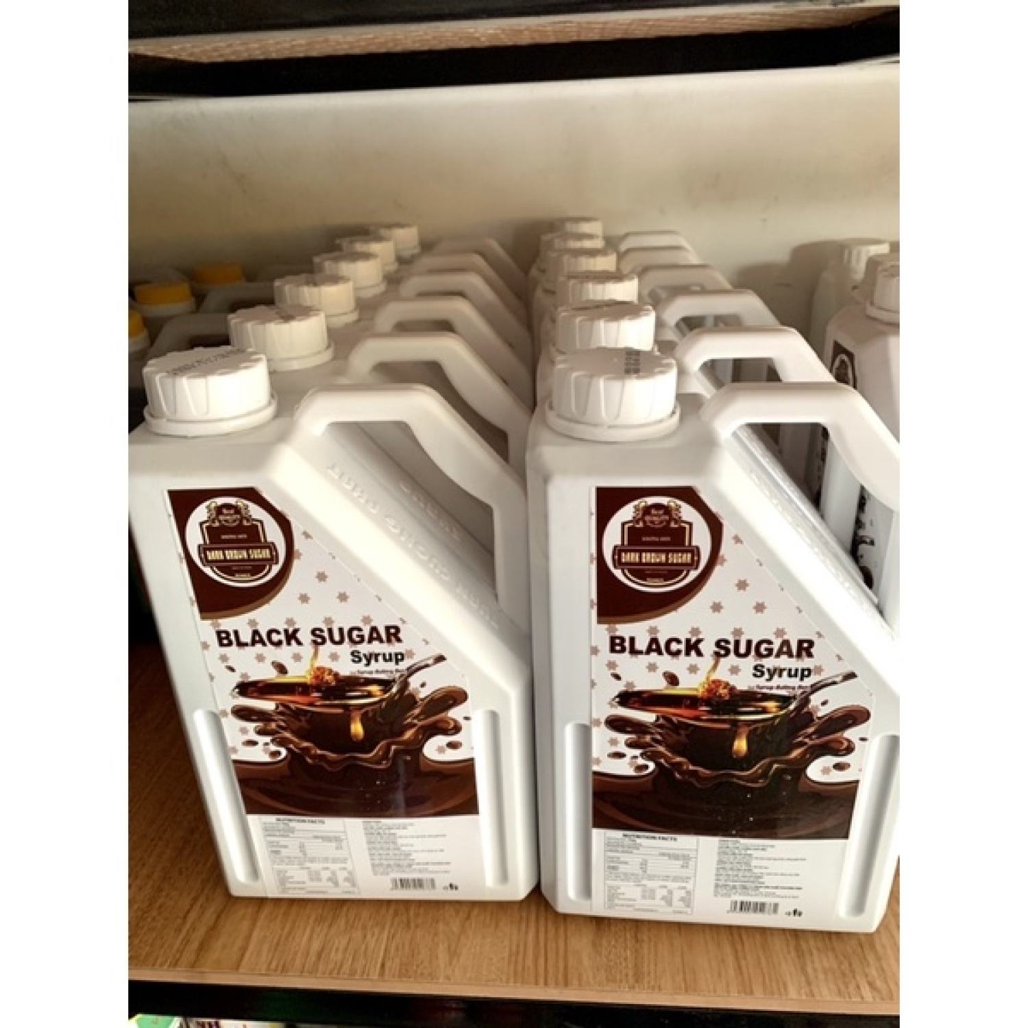 Siro Đường Đen Hàn Quốc Black Sugar Can 2.5kg
