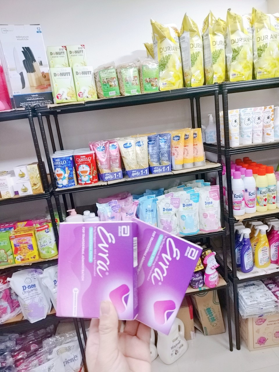 [HCM] Miếng dán tránh thai  Evra Thái Lan [ mẫu Mới]