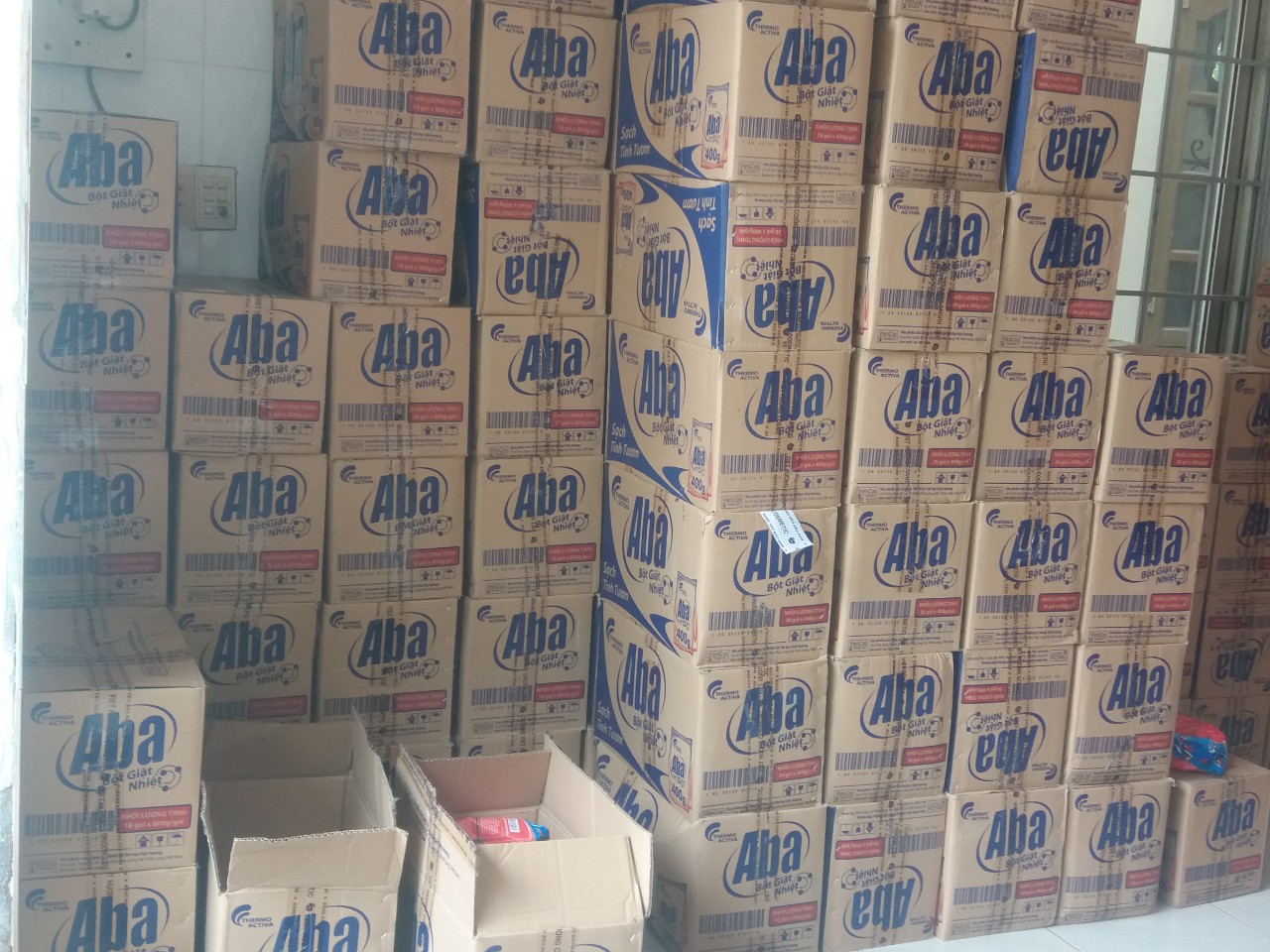 [HCM]Bột giặt Aba túi 5,7kg