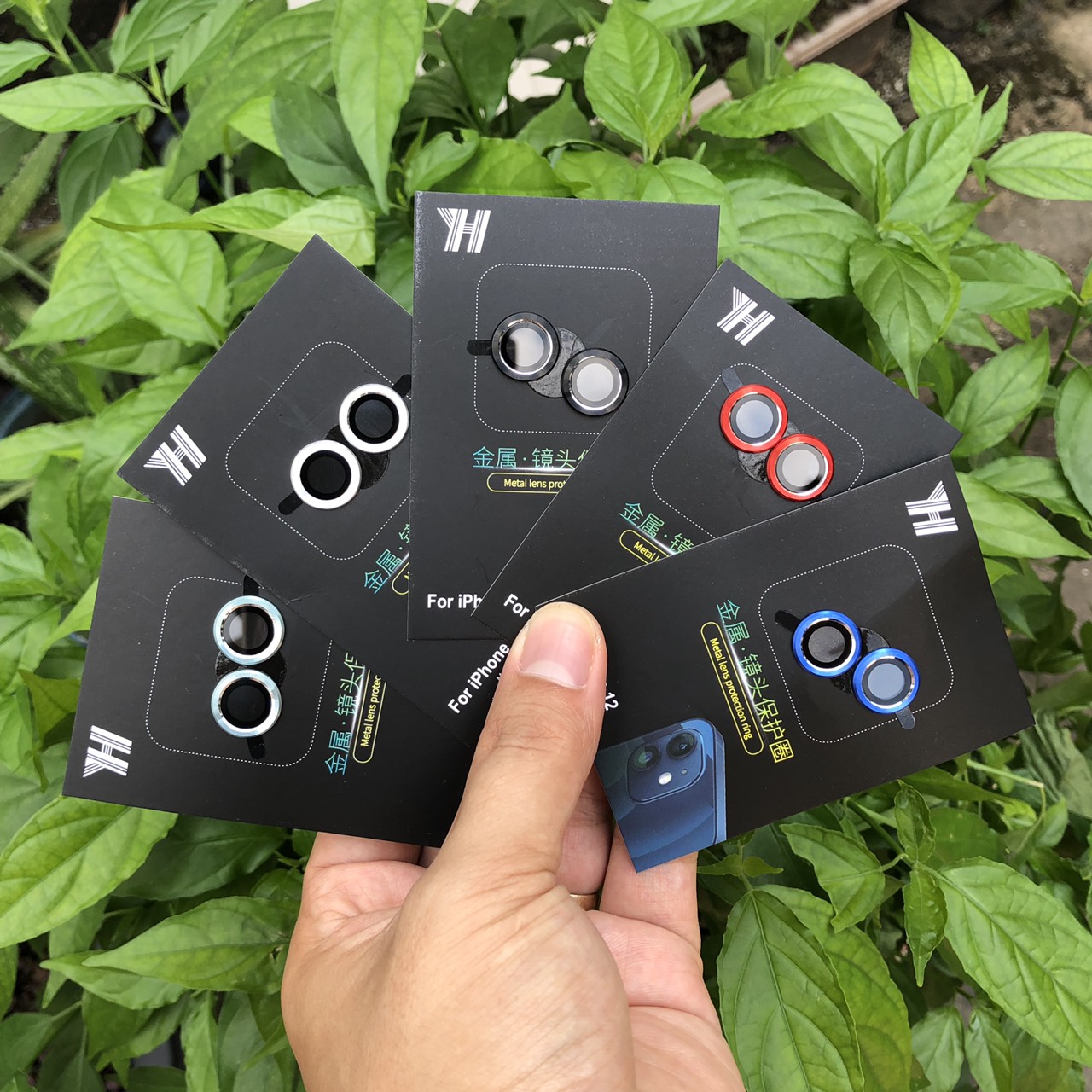 Bộ 2 Vòng Bảo Vệ Camera IPhone 12,12 Mini - Chống Bụi, Hạn Chế Vân Tay & Mờ Camera