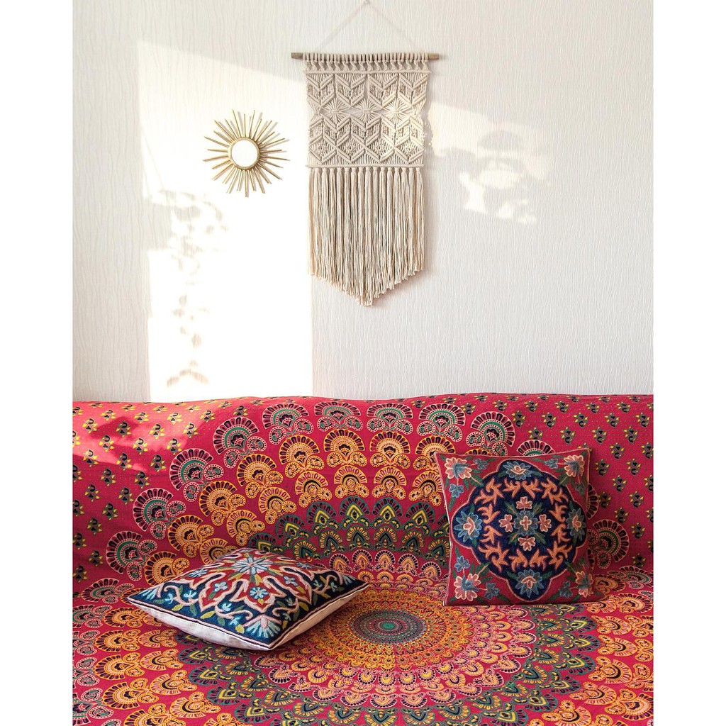 Mành treo trang trí Macrame sang trọng phong cách Boho