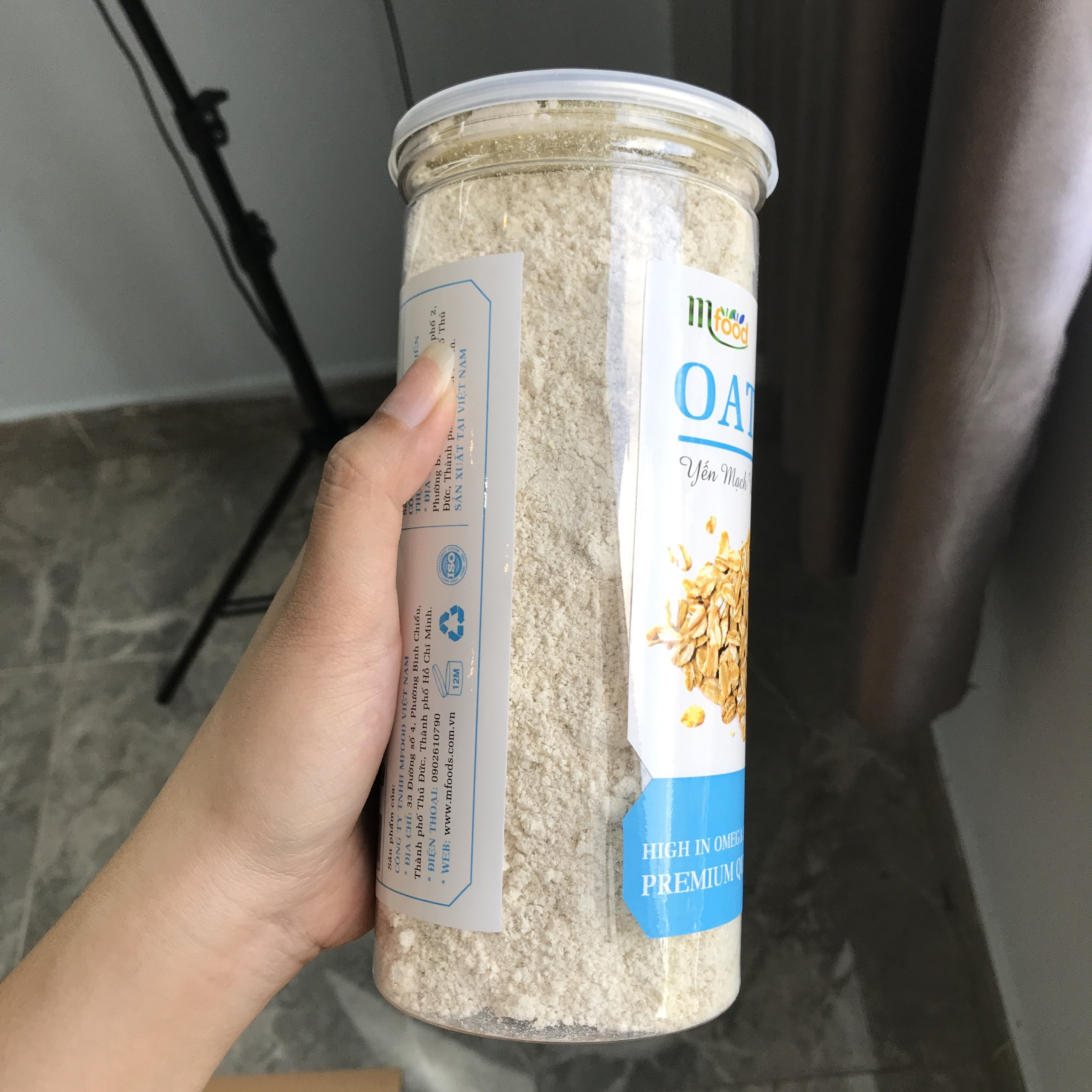 BỘT YẾN MẠCH NGUYÊN CÁM HỦ 450GR
