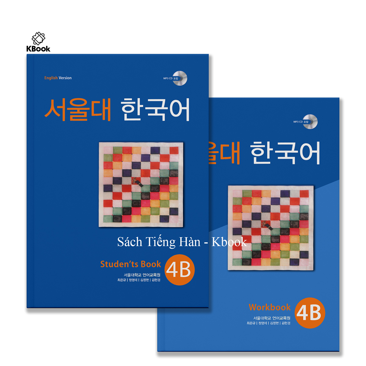 Combo (SGK+SBT) GT Seoul 4B- 서울대 한국어 4B (Bản màu đẹp)