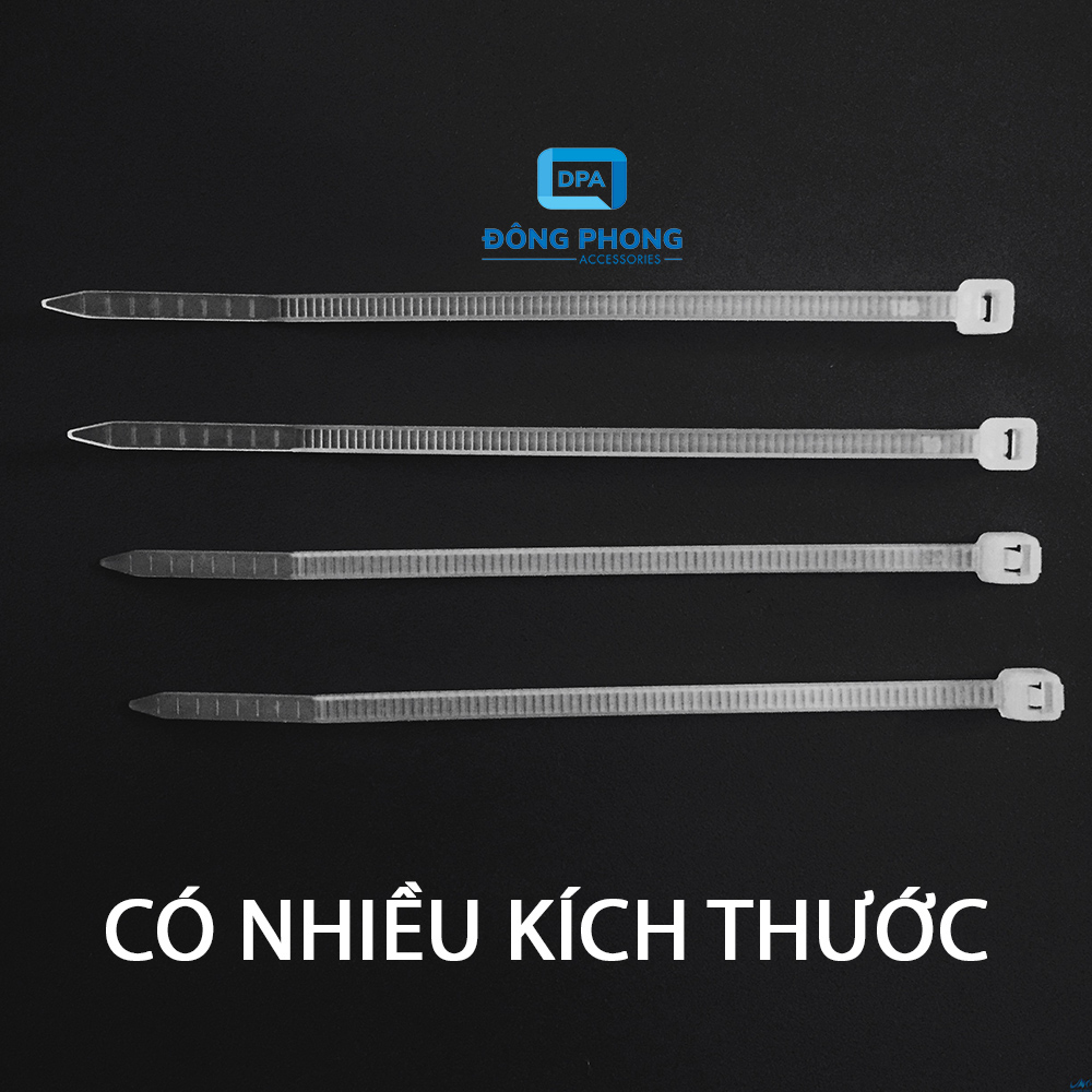 100 Dây Rút Nhựa Siêu Chắc Giá Rẻ