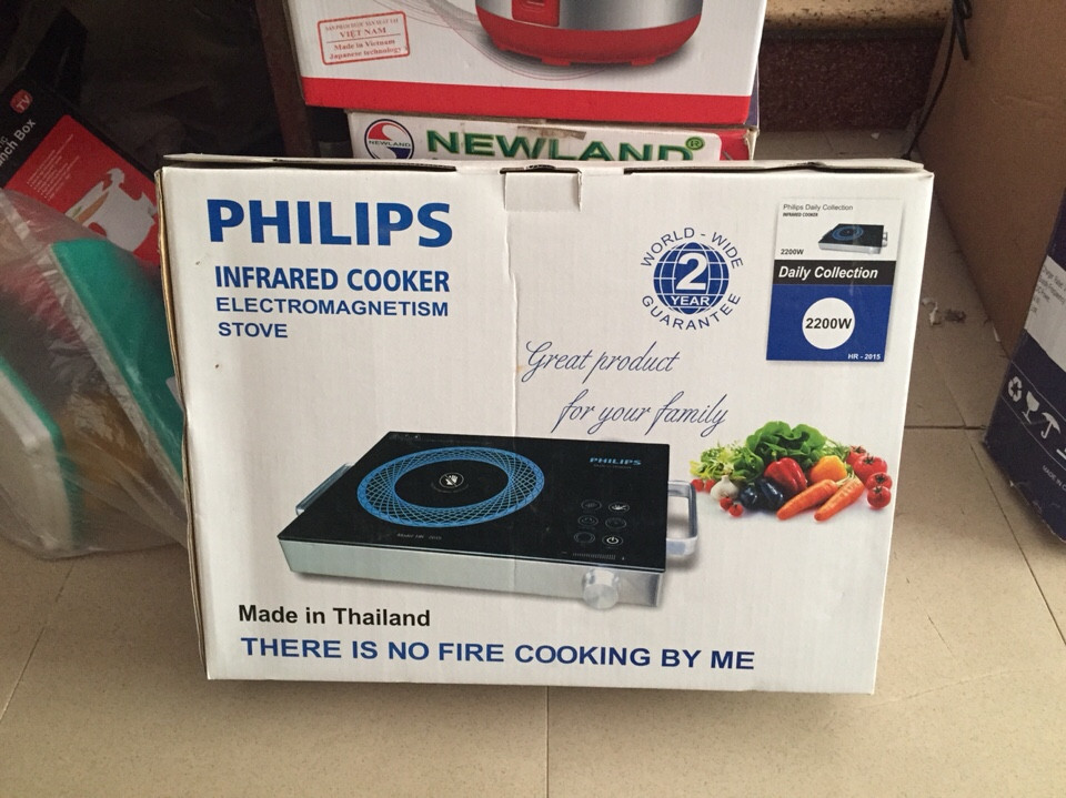 Bếp hồng ngoại đơn Phillips Thái HR-2015