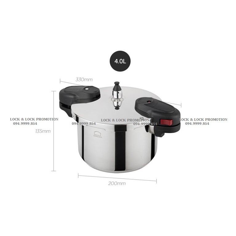 🌟✨⭐️Nồi Áp Suất 4L Lock&Lock🌟✨⭐️