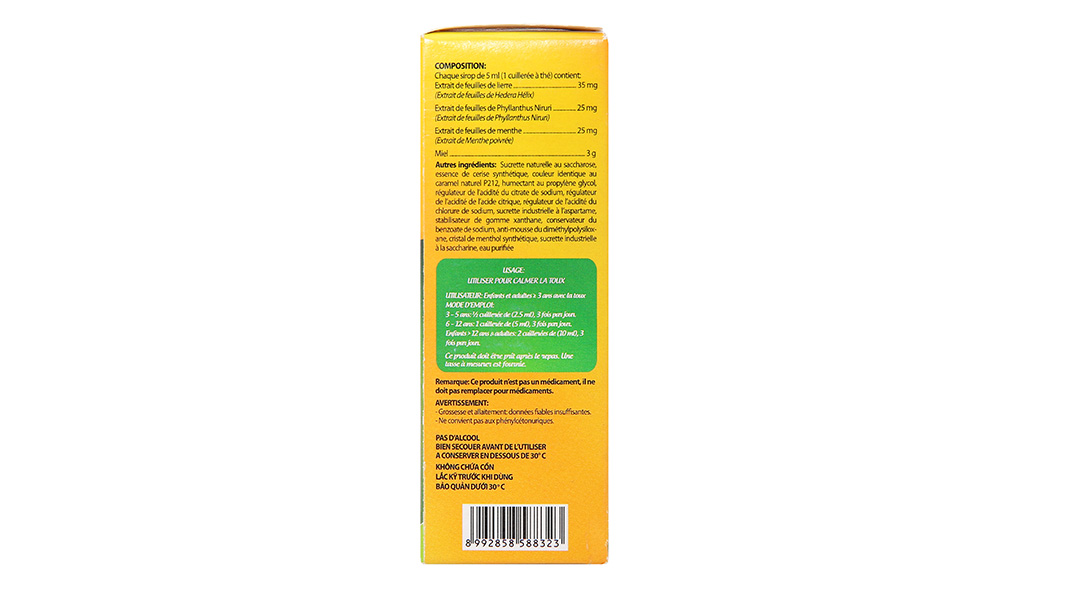 Siro ho thảo dược Woods Herbal 60ml