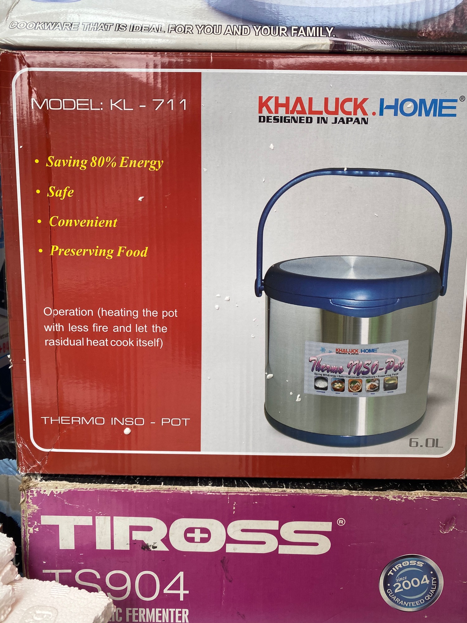 [HCM]Nồi ủ Khaluck home 6 lít