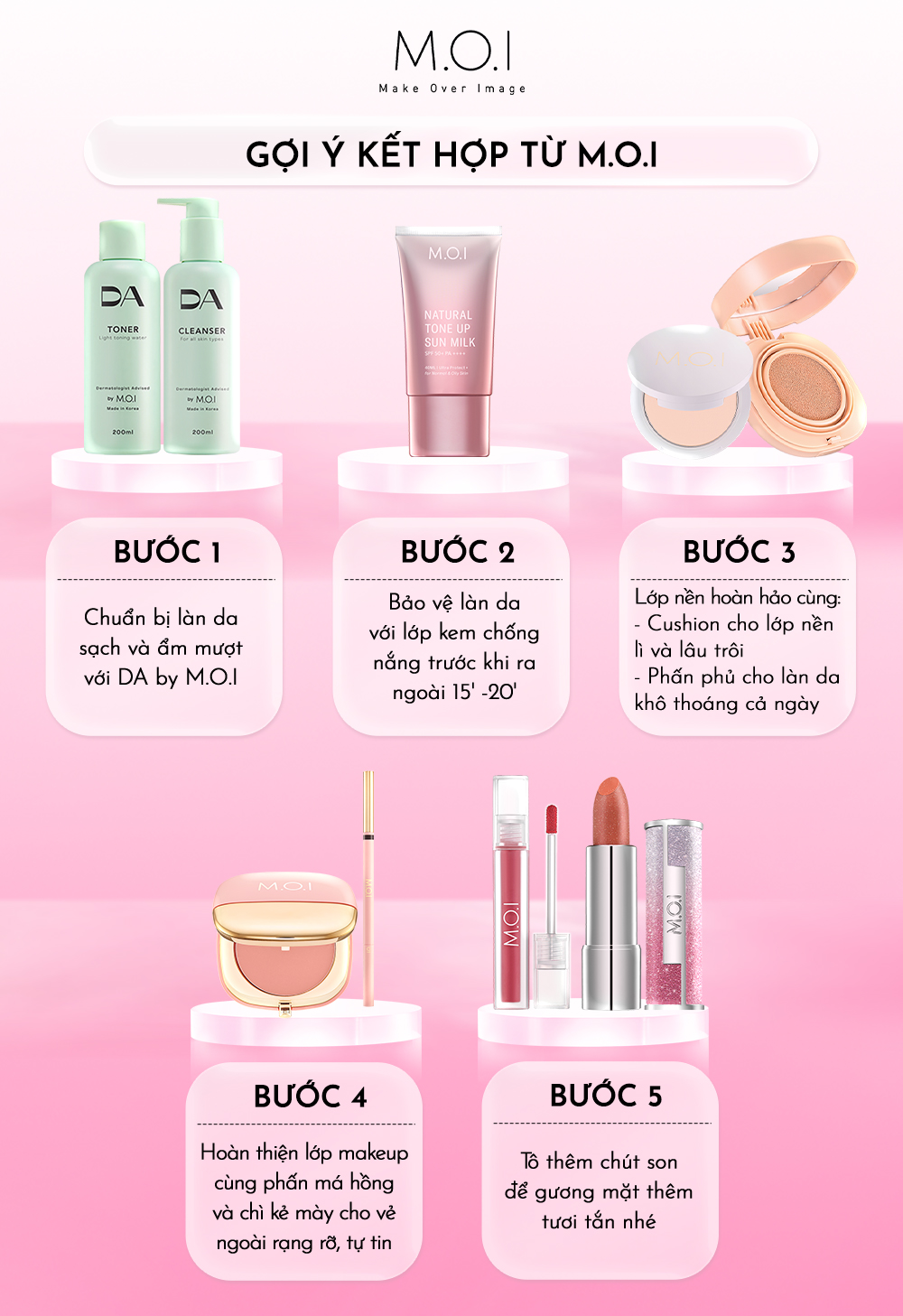 Phấn phủ M.O.I Baby Skin Powder