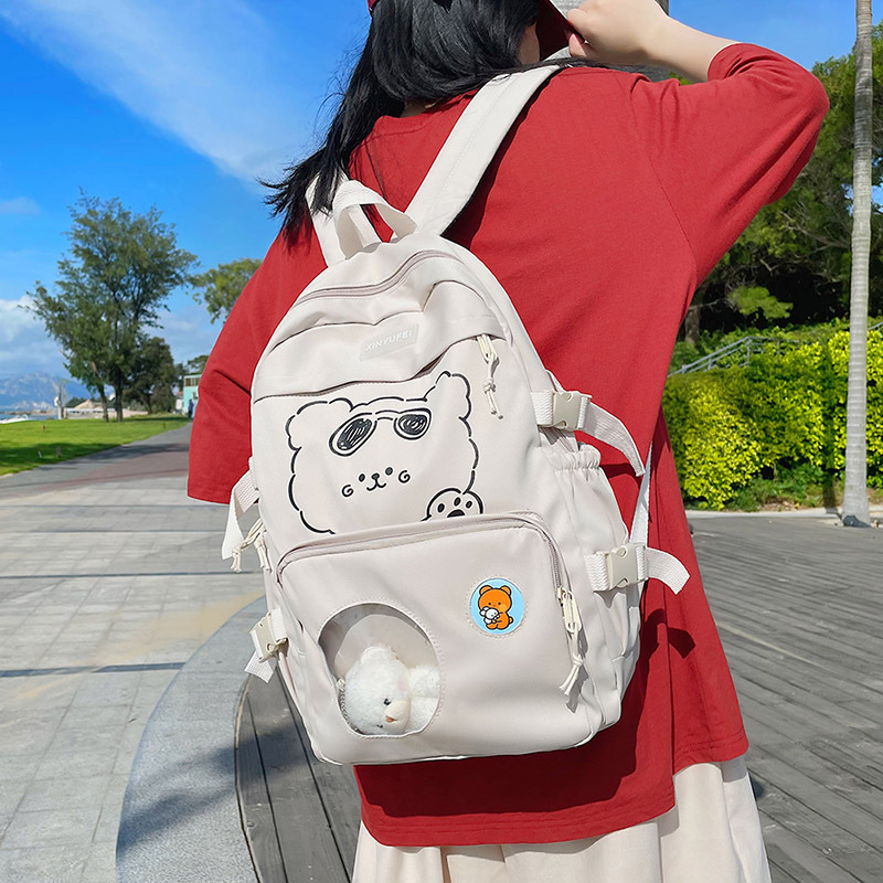 balo cute nữ thời trang gấu dễ thương