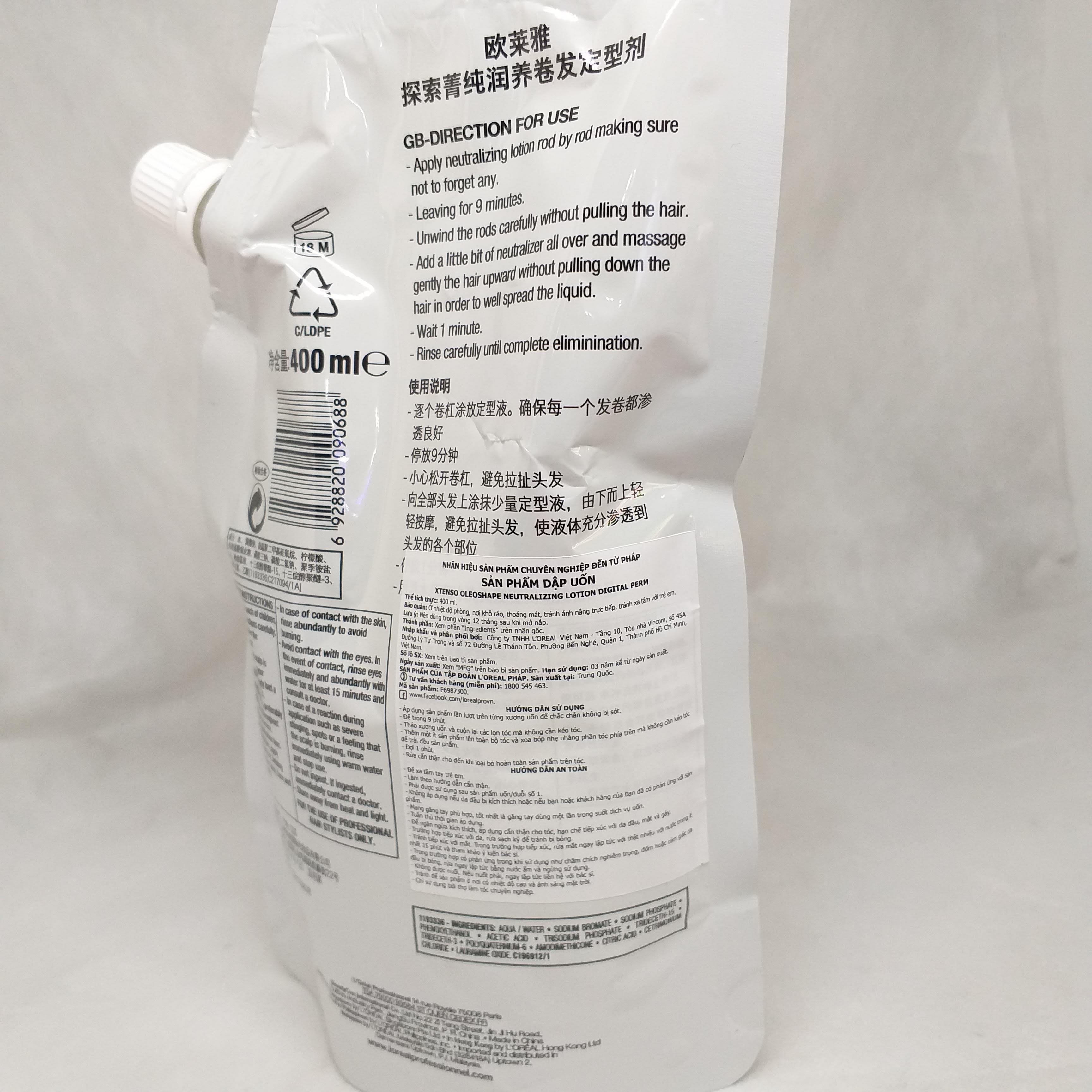 [HCM]Kem dập uốn Loreal 400ml