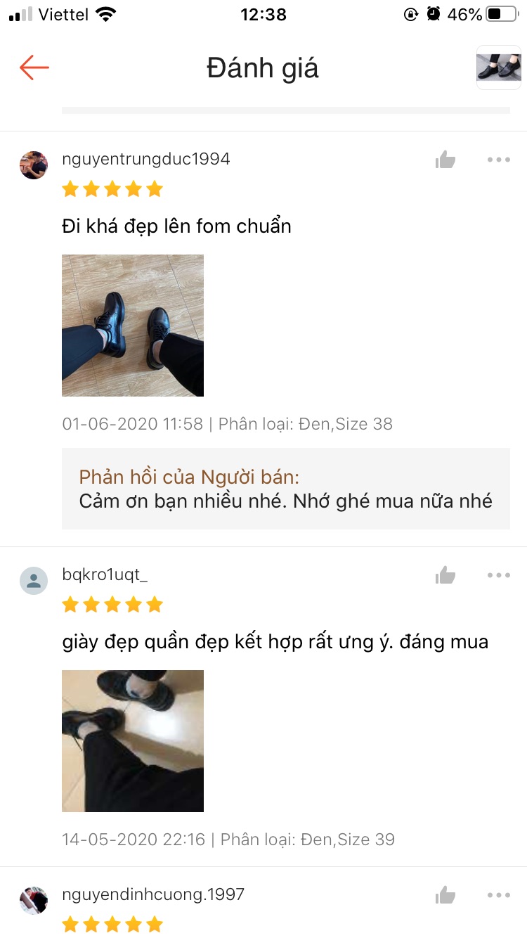 Giày Derby Nam Da Trơn Đế Cao Su Bh 12 Tháng