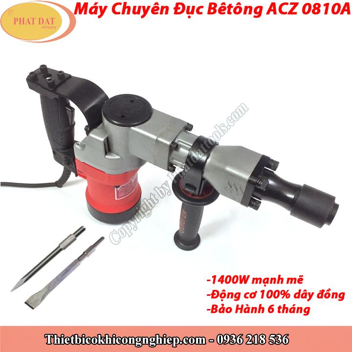 Máy Đục Bê Tông Cao Cấp ACZ 0810A-Máy Đục Betong Cầm Tay-Công Suất 1400W