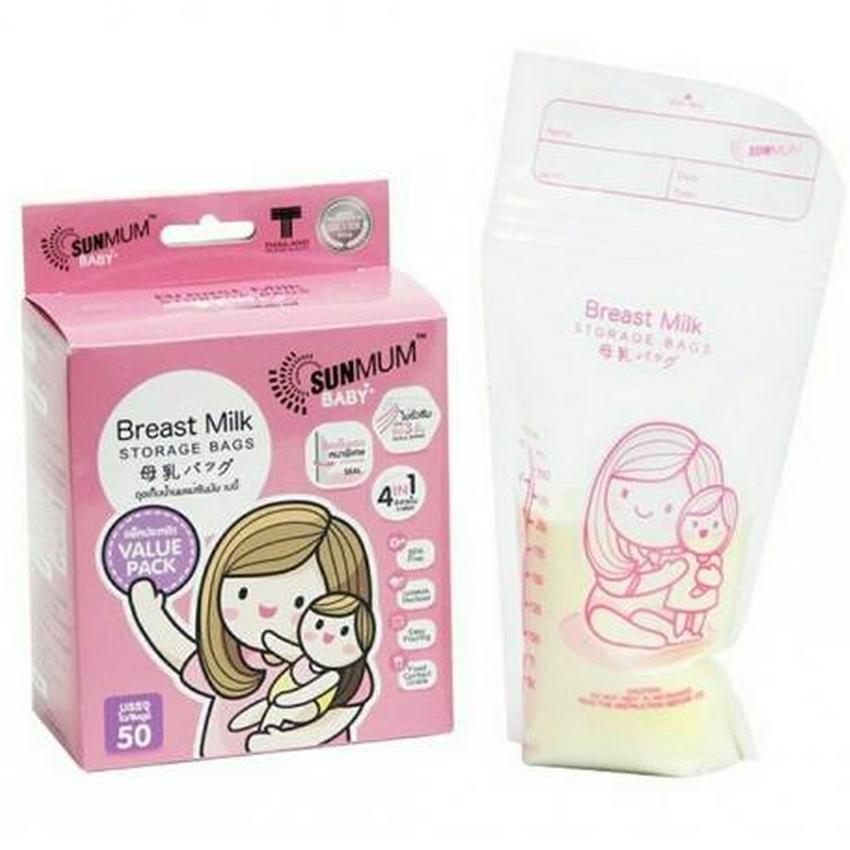 Túi trữ sữa Sunmum Thái Lan (hộp 50 cái)