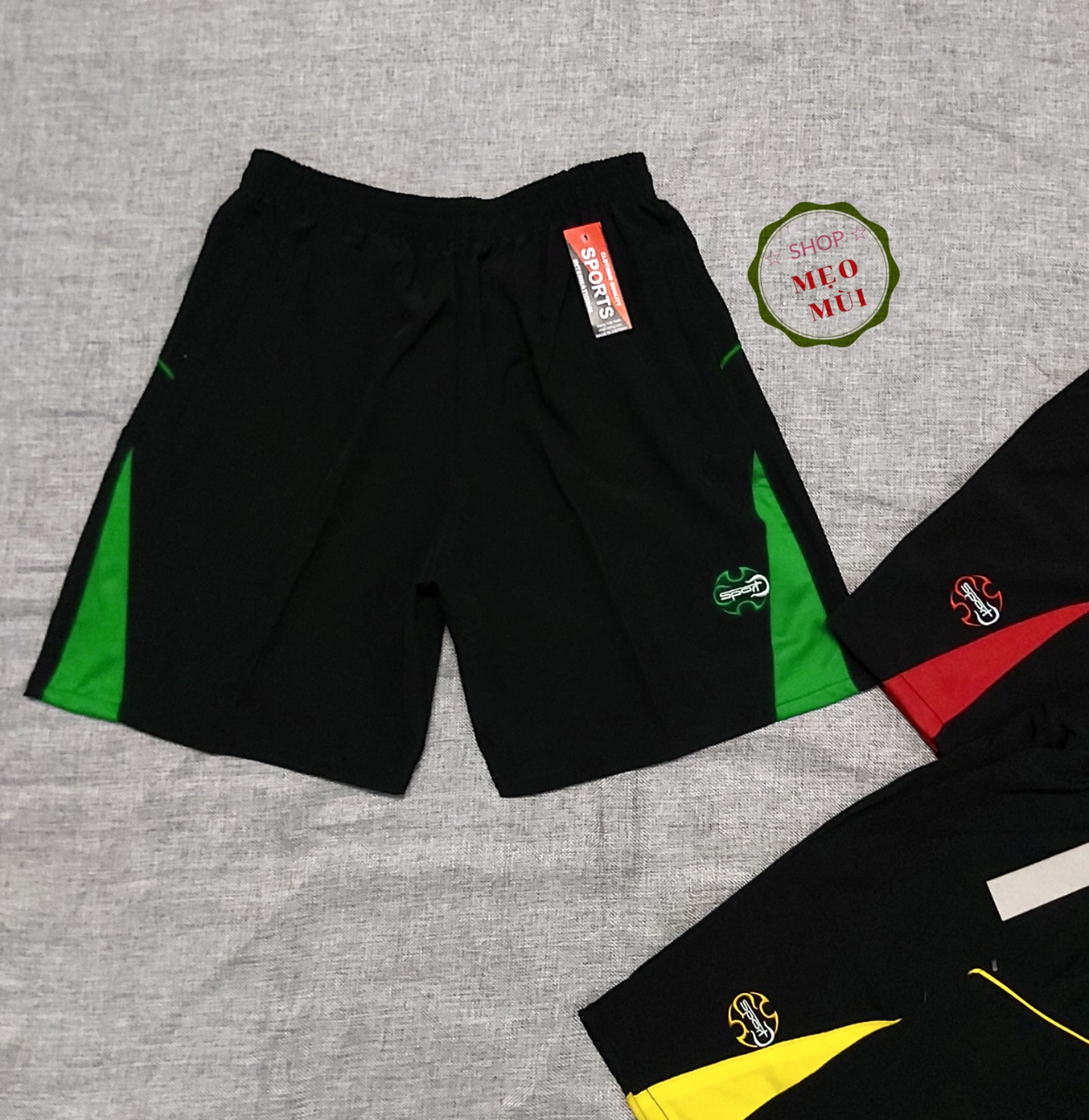 [HCM]Quần đùi thể thao nam vải phi lạnh chất mát nhẹ đẹp