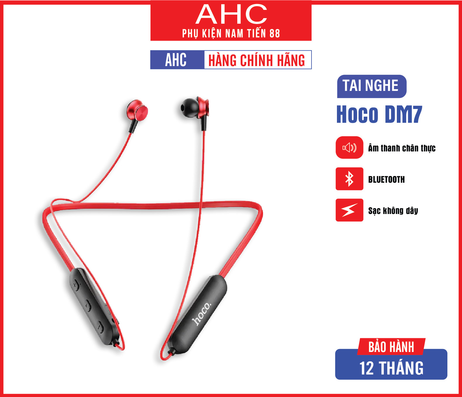 Tai nghe bluetooth Hoco DM7