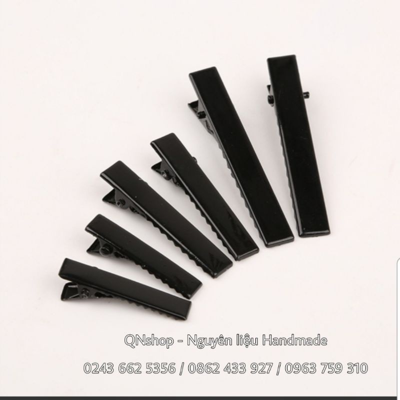 10 cái kẹp mỏ vịt, kẹp tóc cá sấu