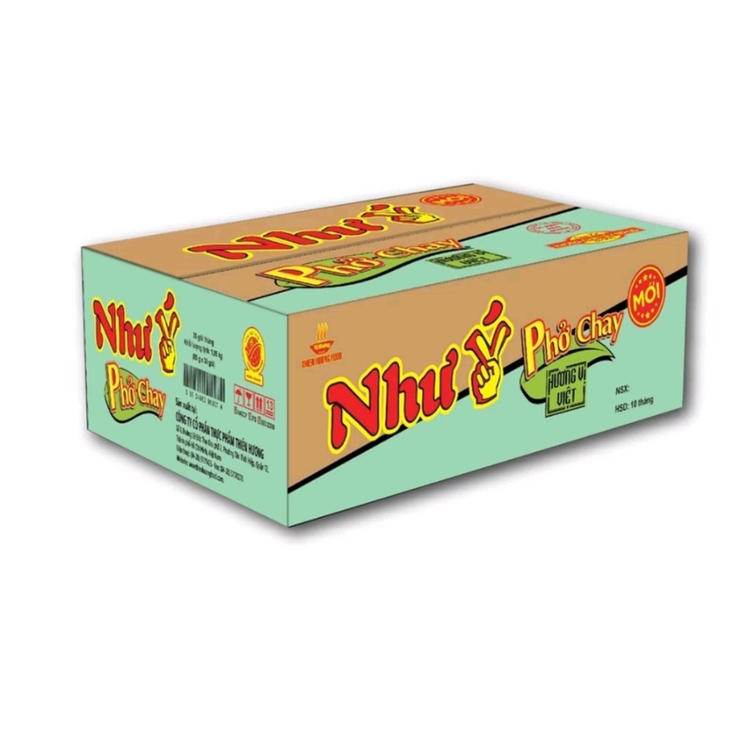 Thùng 30 gói phở chay Như Ý