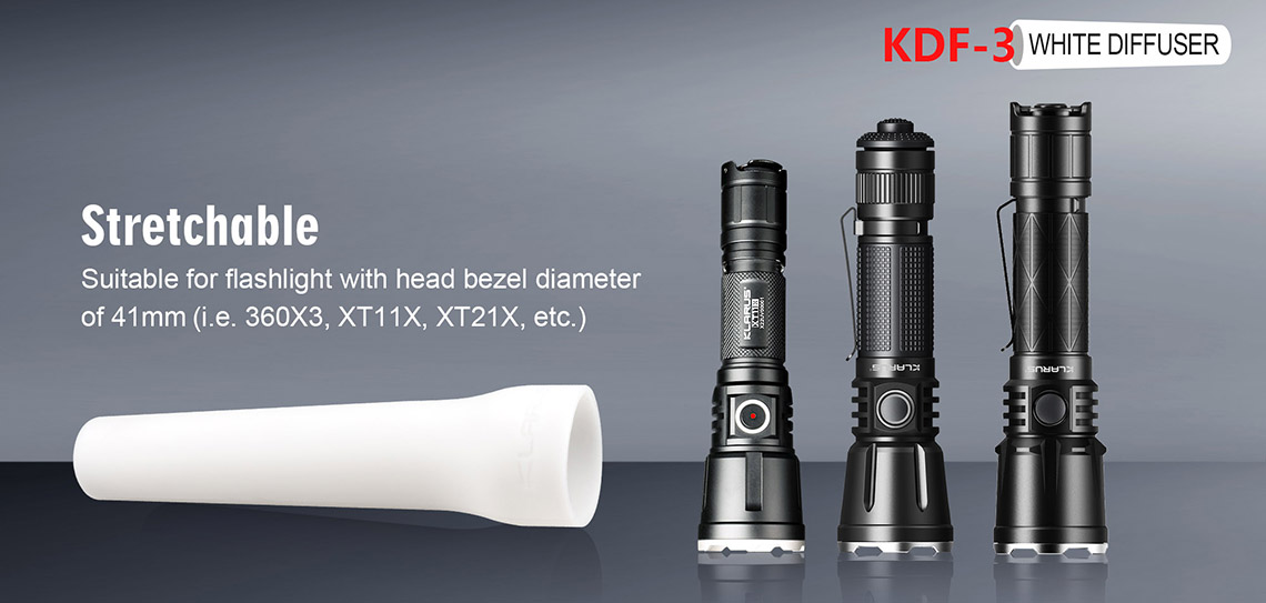 KLARUS KDF-3 - Tản sáng dành cho đèn pin KLARUS 360X3, XT11X, XT21X