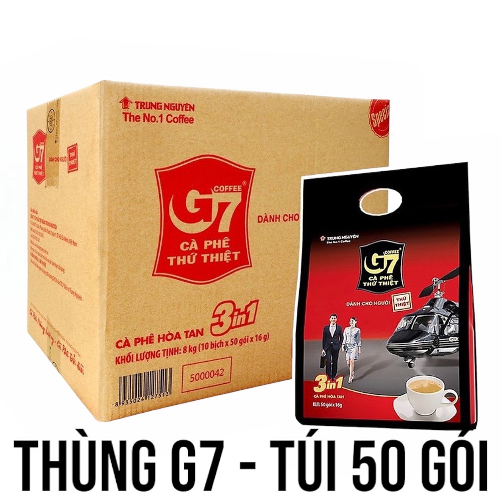Thùng g7 - 50 sachets