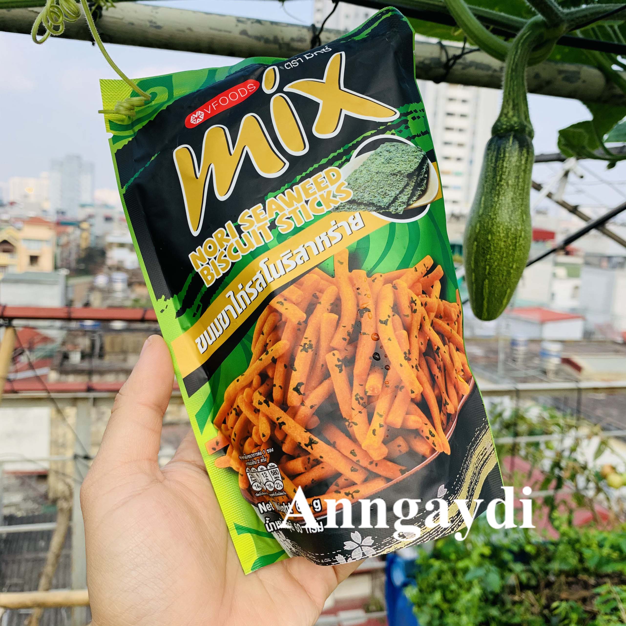 Bim Bim MIX Thái Cay Gói 60g