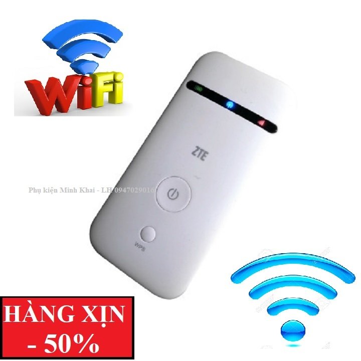 Máy phát mạng wifi Máy Phát Wifi Từ Sim 3G,4G ZTE MF65 bebo nhập khẩu nguyên hộp chất lượng toàn cầu gắn sim là sài