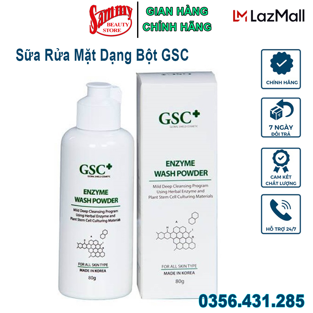 Sữa Rửa Mặt Bột GSC Enzyme Wash Powder