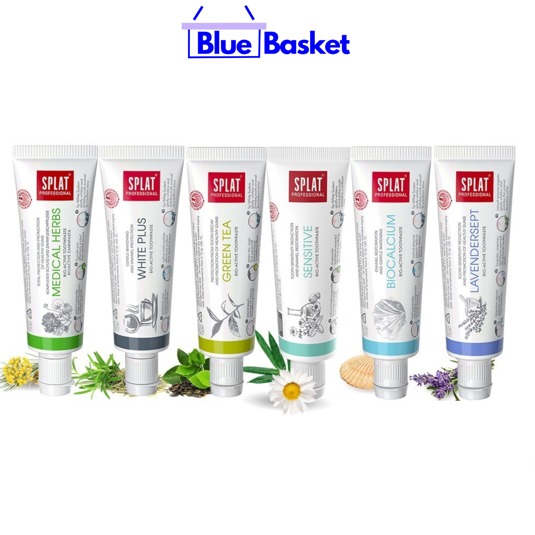Kem đánh răng thảo mộc splat tuýp 20ml từ nga giúp làm trắng, bảo vệ răng nướu hiệu quả cao, an toàn cho cả gia đình