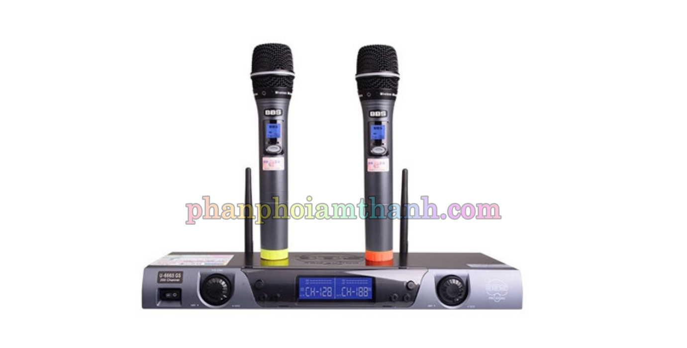 Micro karaoke không dây bbs u666bg