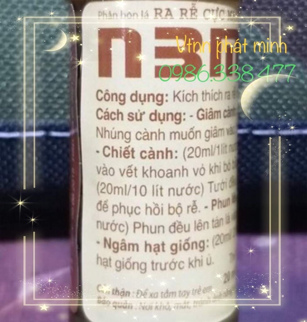 Phân bón kích rễ N3M dạng nước 20ml