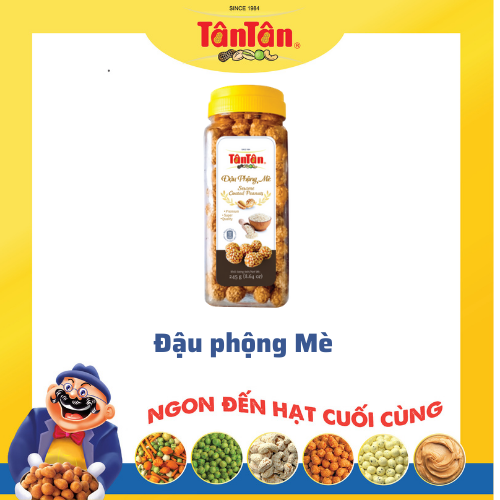 Đậu phộng Mè Tân Tân hũ 240g