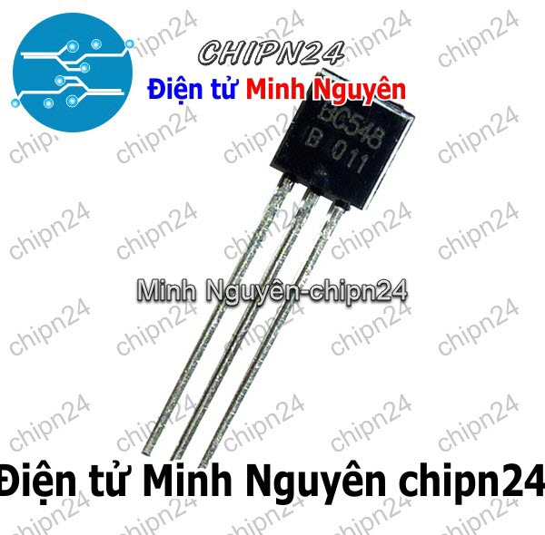 [25 con] (KT1) Transistor BC548 TO-92 NPN 100mA 30V (548) - HH000937
